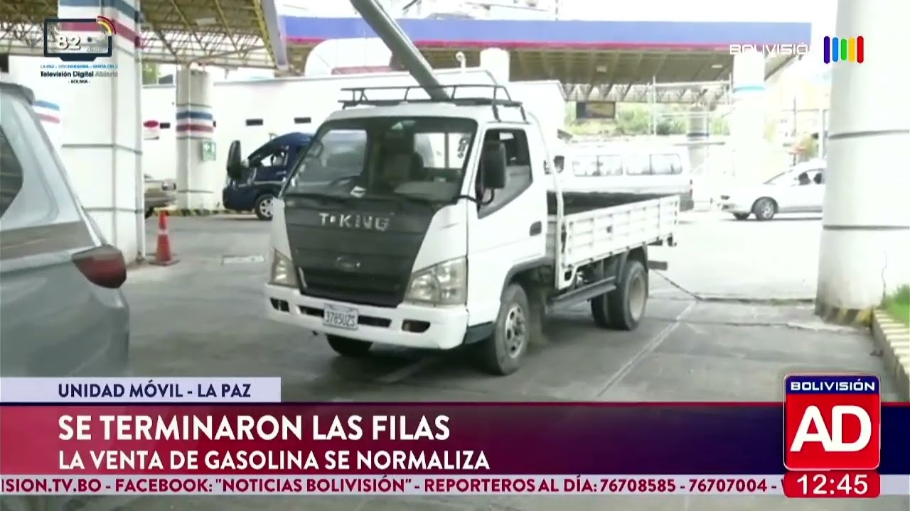 Se normaliza la venta de gasolina y desaparecen las filas en La Paz