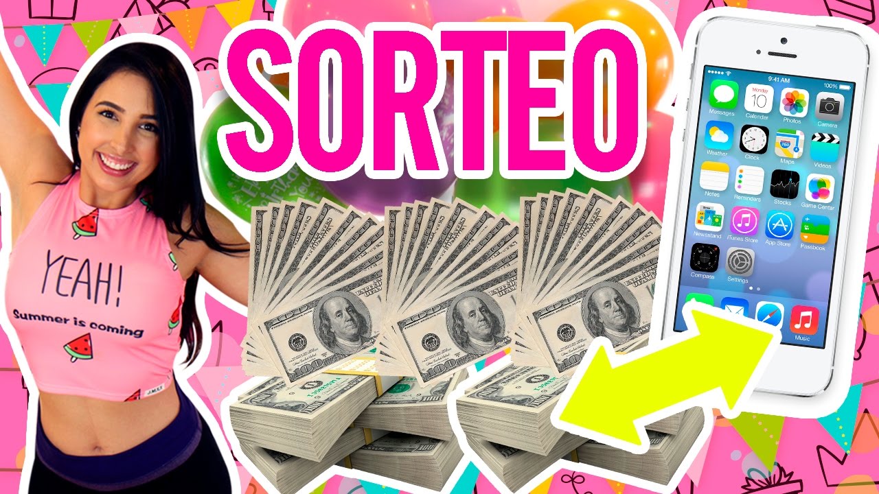 SORTEO MILLONARIO!! TE REGALO UN IPHONE 7 Y MILES DE DOLARES 💵🤑!! FACIL DE CONCURSAR