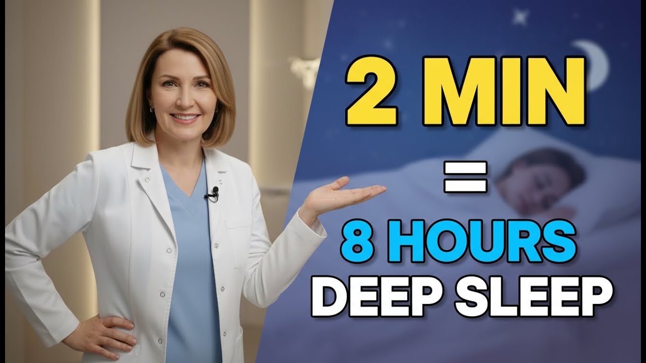 Fix Insomnia in 2 Minutes (Doctor's Brain Trick)