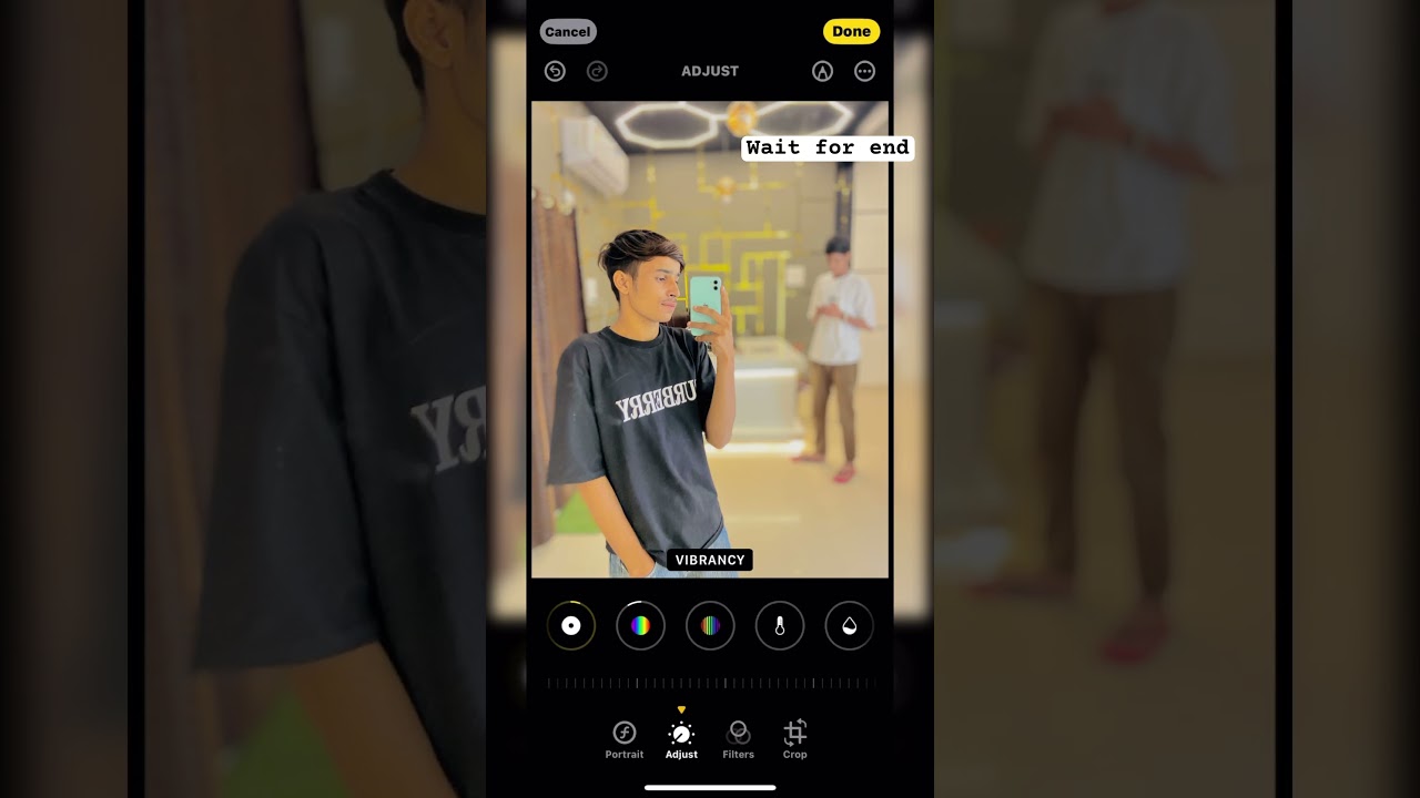 Wait for end ❤️&zwj;🔥photo editing trick | iPhone 16 photo editing #iphone16unboxing #editingtutorials