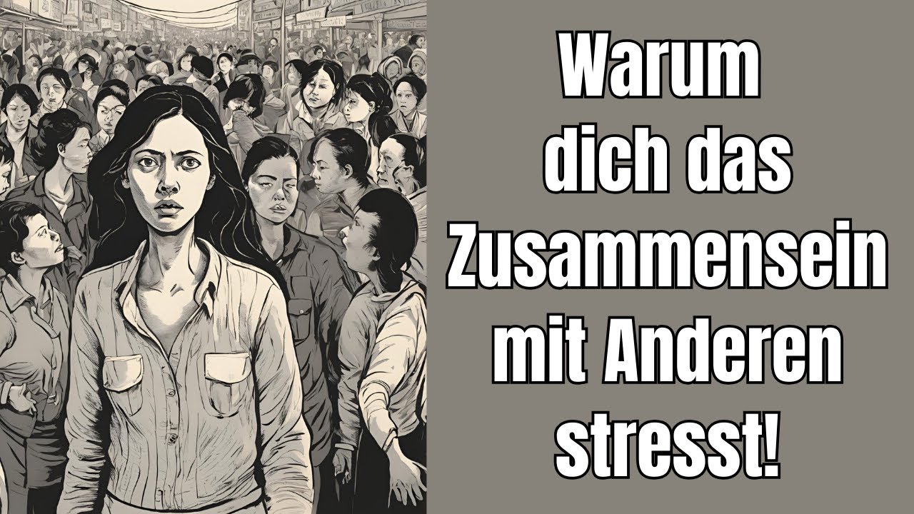 Warum dich das Zusammensein mit anderen Menschen stresst!