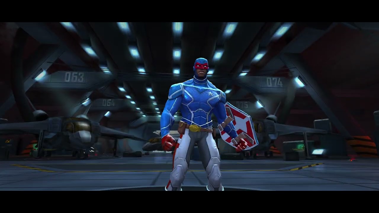 mcoc 7star rank 3 patriot damage is solid, Regen is strong