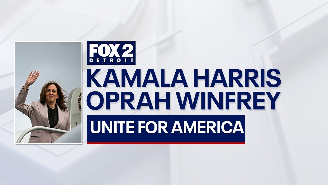 Kamala Harris and Oprah's "Unite for America" live from Michigan