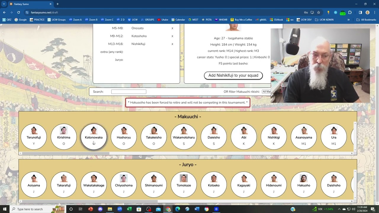 Fantasy Sumo League