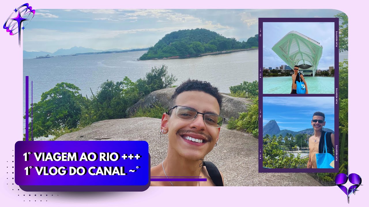 1&ordm; VLOG DO CANAL + 1&ordm; VIAGEM AO RIO DE JANEIRO | It's me, Carlos!