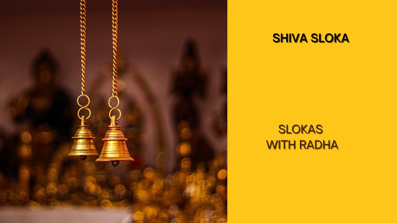 Shaantam Padmasanastham Shiva Sloka | Peaceful Dhyana Mantra for Calm Mind