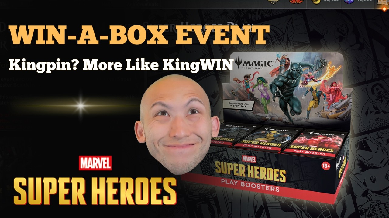 Kingpin? More Like KingWIN | Arena Win-A-Box Event | Marvel Super Heroes Sealed | MTG Arena