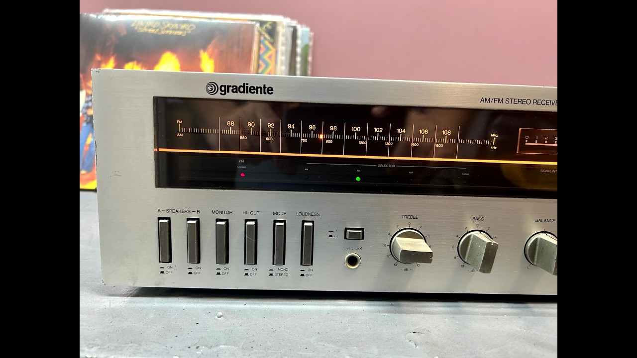 O Rei do Som - Receiver Gradiente Model 1260