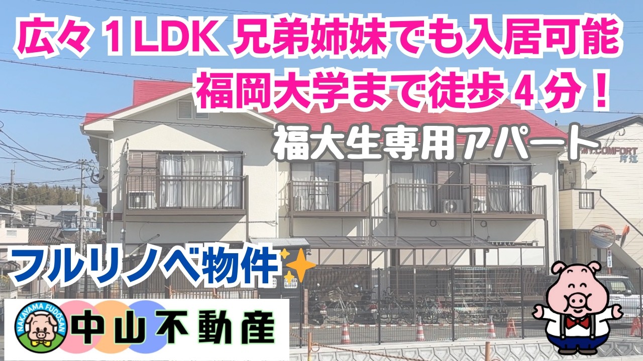 ロッジイン片江１LDKタイプ/福岡大学生専用賃貸アパート