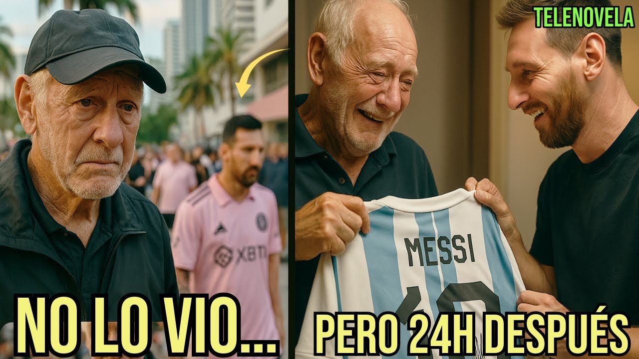 Lo formó de niño… y Messi no lo reconoció hasta 24h después