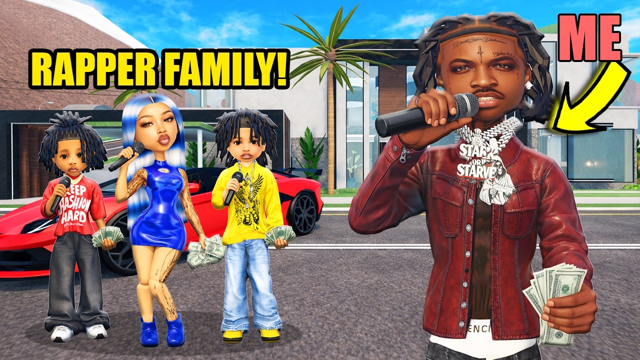 I Became A FAMOUS RAPPER And Started A FAMILY In LIFETOGETHER RP.. We Were RICH!!