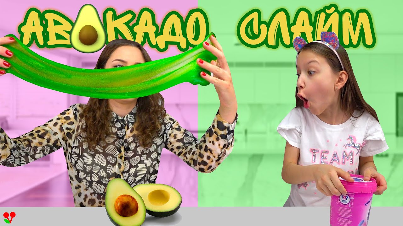 Необычные СЛАЙМЫ Против ОБычной ЕДЫ Челлендж Часть 2 / Вики Шоу