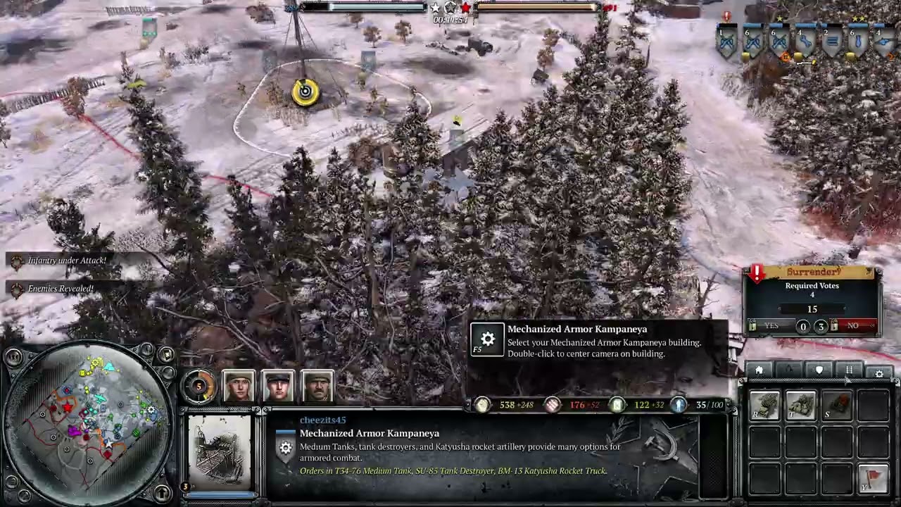[Company of Heroes 2] 4v4 Lanzerath Ambush
