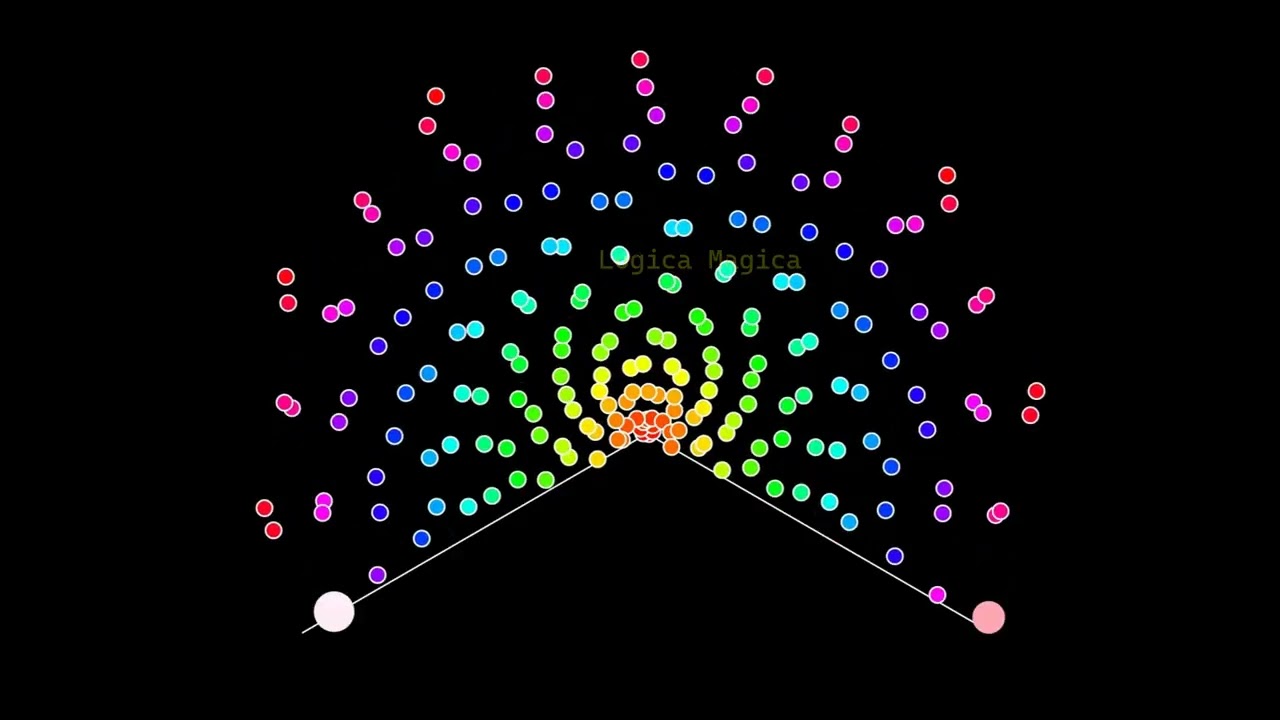 Pendulum Beats: A Colorful Music Geometry Experience. Polyrhythm visualizer.