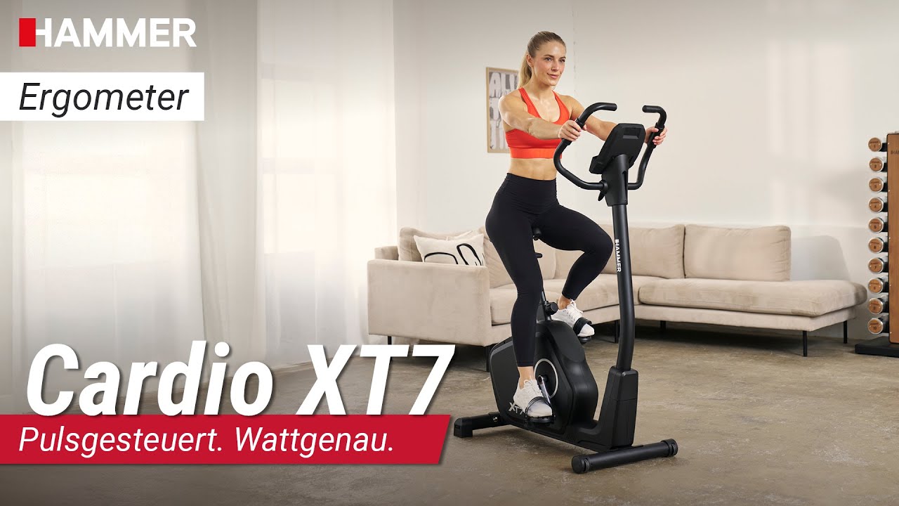 Cardio XT7 | Pulsgesteuert. Wattgenau. | HAMMER