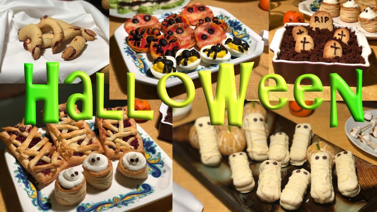 16 Ricette DOLCI e SALATE per HALLOWEEN - FACILI E VELOCI