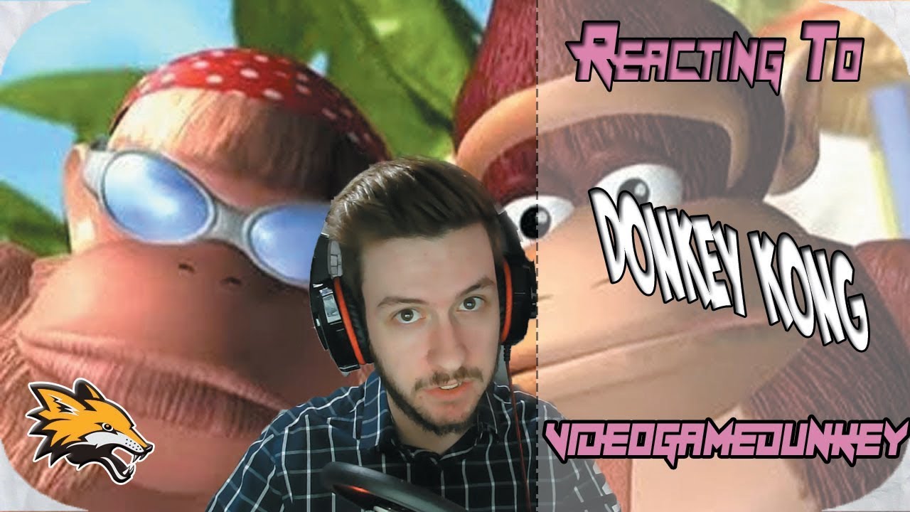 Реакция на видеоигру Donkey Kong TV Show