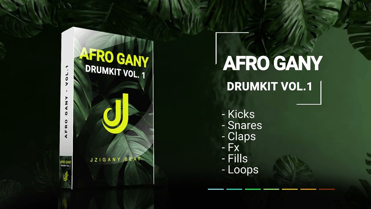 AFRO GANY Vol. 1 Afrobeat Drumkit -Afropop-Afroswing-Afrolove Drum kit @JziganyBeat