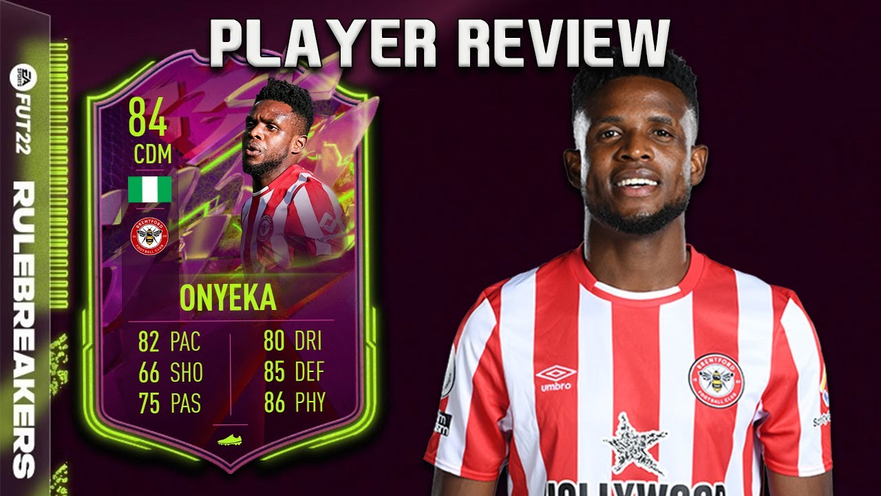 BOX TO BOX BEAST! 🔥 84 RULEBREAKERS ONYEKA PLAYER REVIEW! FIFA 22 ULTIMATE TEAM