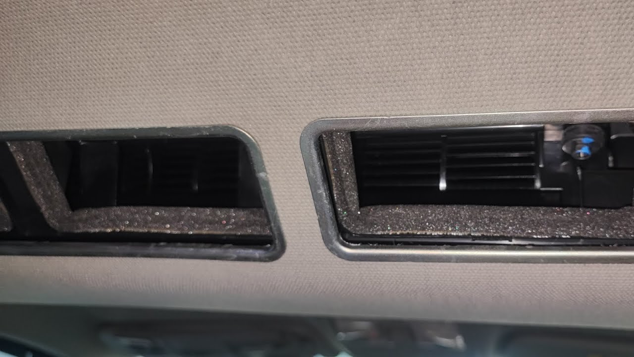 HOW TO CLEAN OVERHEAD AC BLOWER FOR TOYOTA RUSH