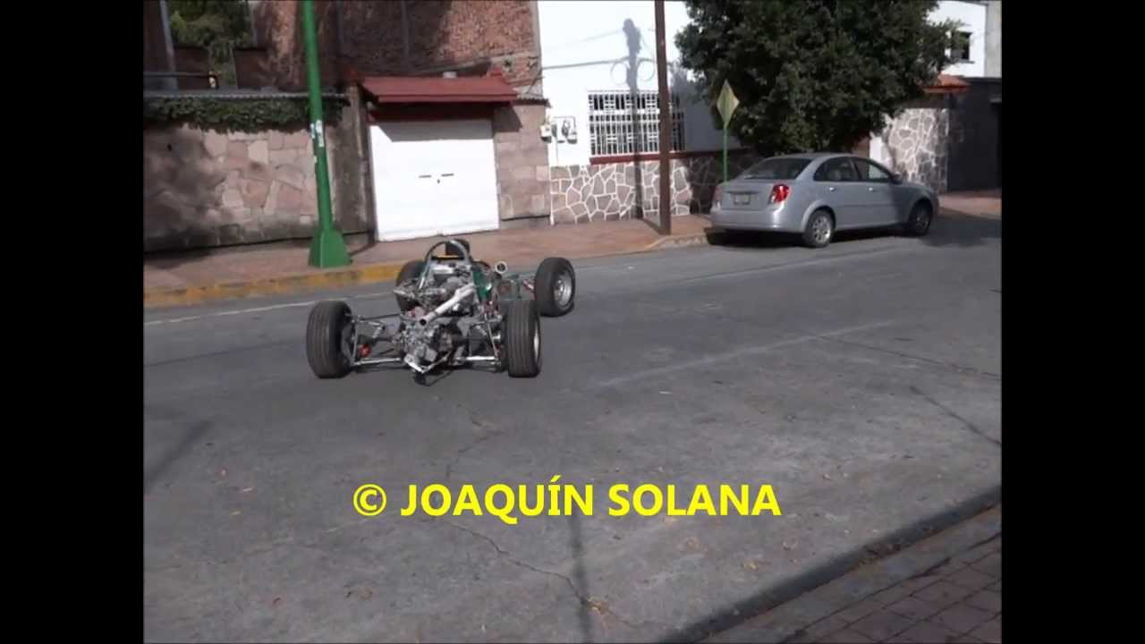Solana Monoplaza 2000 cc. 16 V. Primeras pruebas