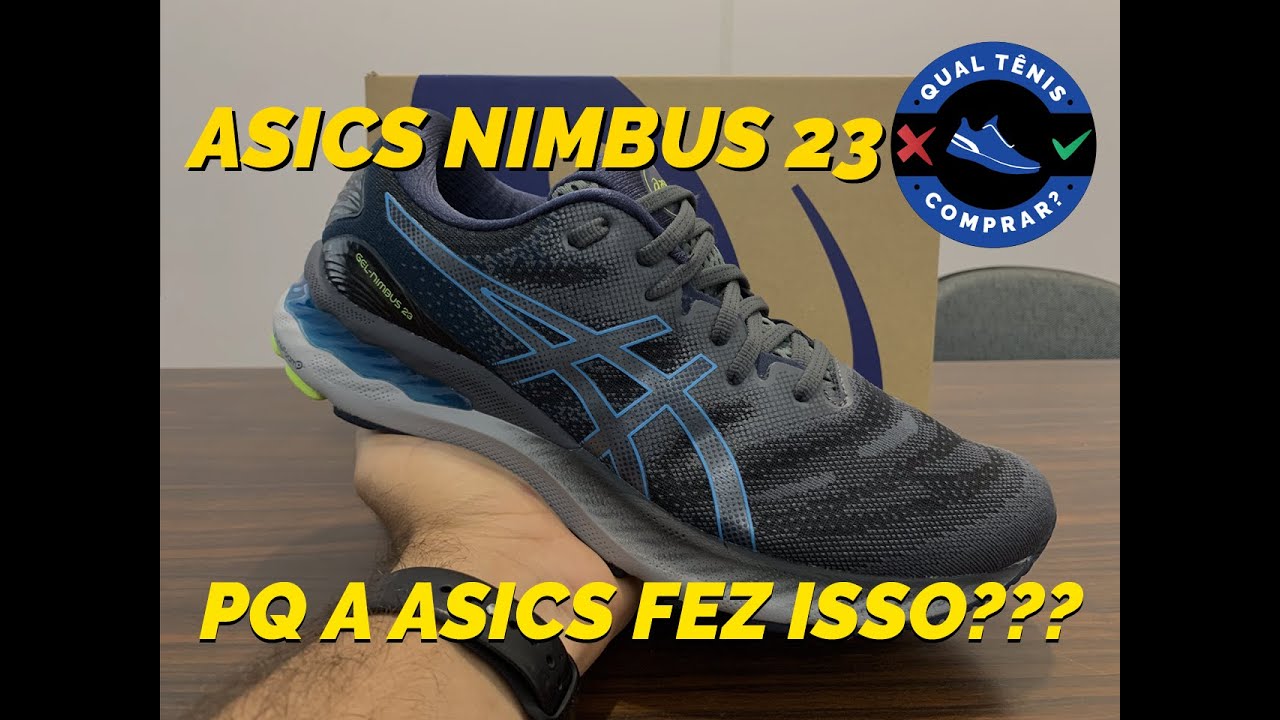 TÊNIS ASICS GEL NIMBUS 23 | A ASICS ACABOU COM O NIMBUS? (REVIEW)