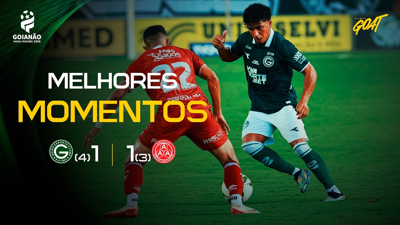 GOI&Aacute;S E ANAPOLINA EMPATAM, MAS VERD&Atilde;O LEVA A MELHOR NOS P&Ecirc;NALTIS E VAI PRA FINAL DO GOIANO!