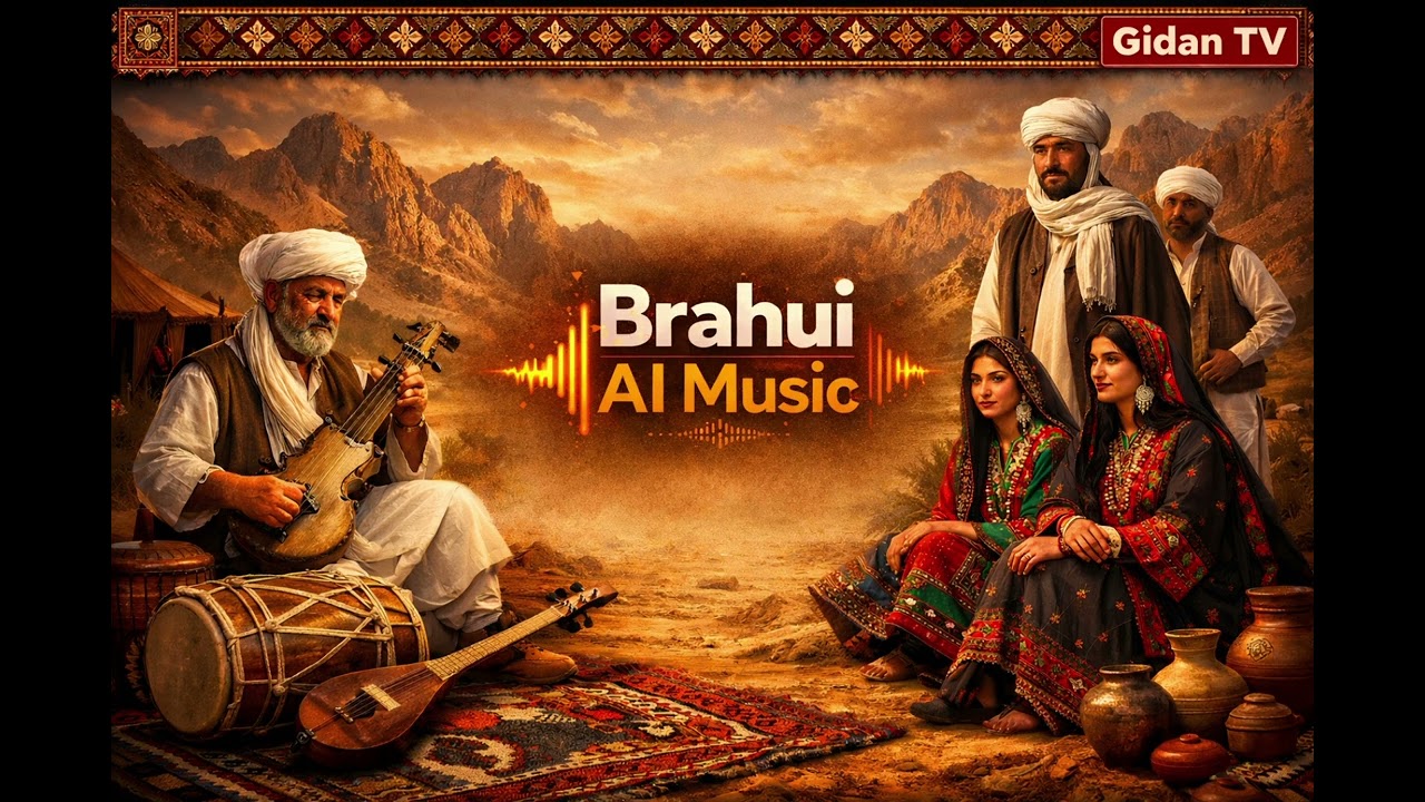 Brahui AI Music 2026 | New Brahui Song | Gidan TV Official