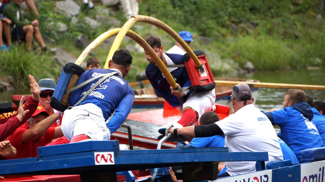 Championnat de France de joutes Lyonnaise et Givordine, finales Loire sur Rh&ocirc;ne 2023.