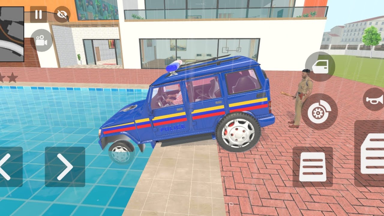 modify police 🚨 car gangster life in Indian streets | open worldgame for Android 