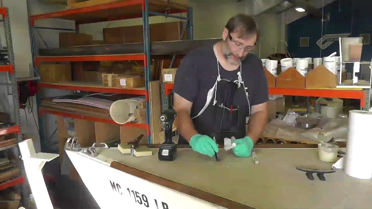 SAIL Epoxy Basics: Installing Deck Hardware