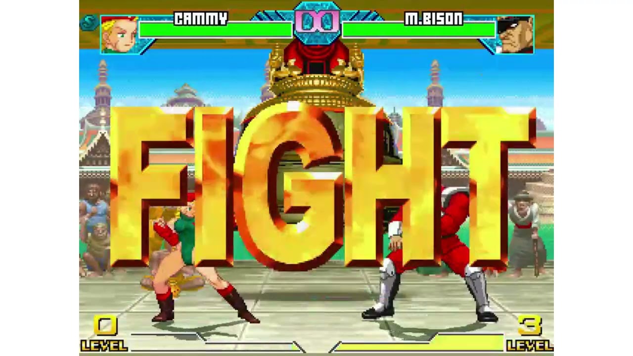 Cammy Vs M.Bison - Mugen Battle