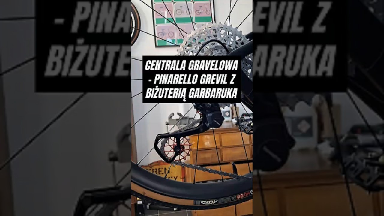 Centrala Gravelowa  - Pinarello Grevil z biżuterią Garbaruka