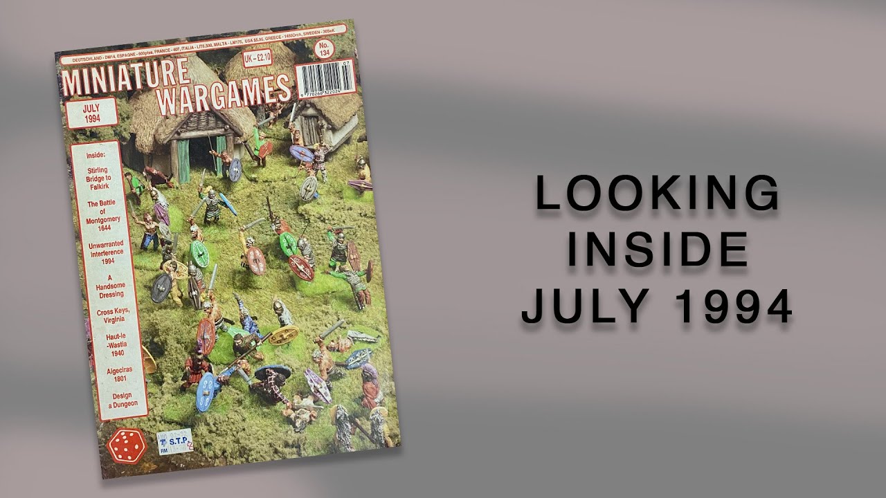 Miniature Wargames Issue 134 - Hello 1994!!!