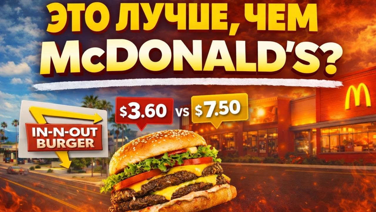 Почему In-N-Out стал легендой, а McDonald’s просто едой