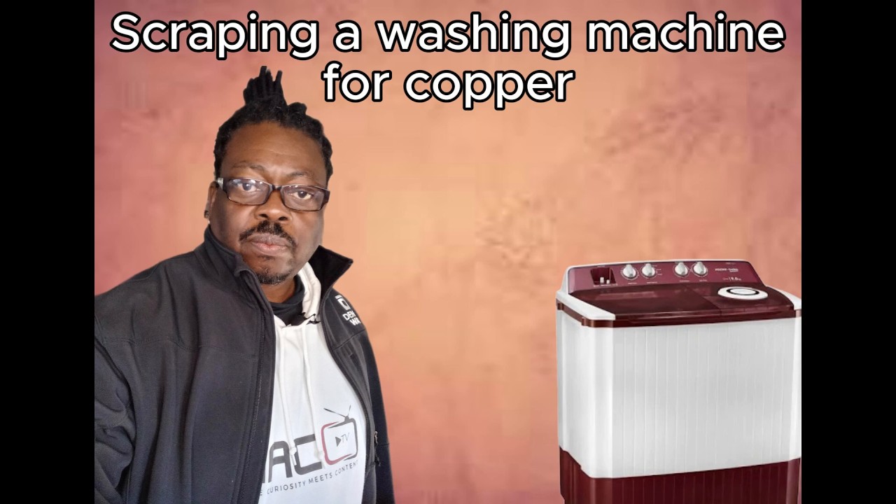 🌍 Scrapping a washing machine  🌍