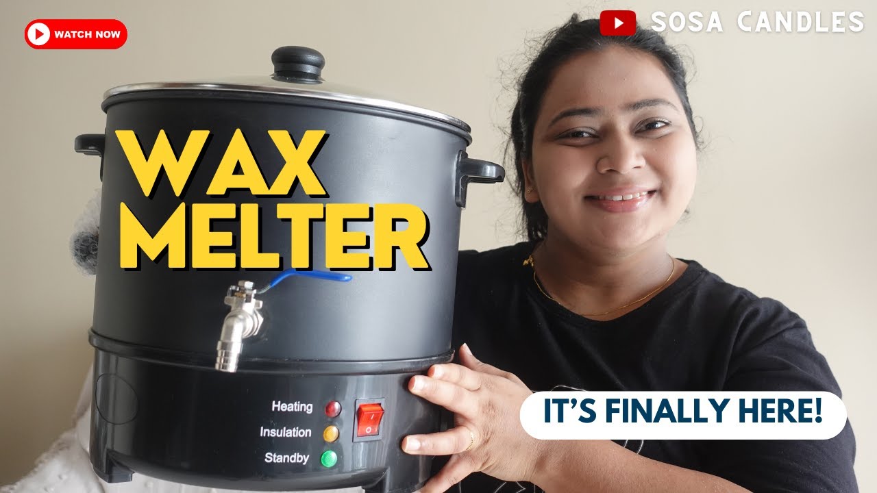 MY NEW WAX MELTER for Candle Business | BIGGEST PURCHASE of 2024 #candlemaking #waxmelter #candle