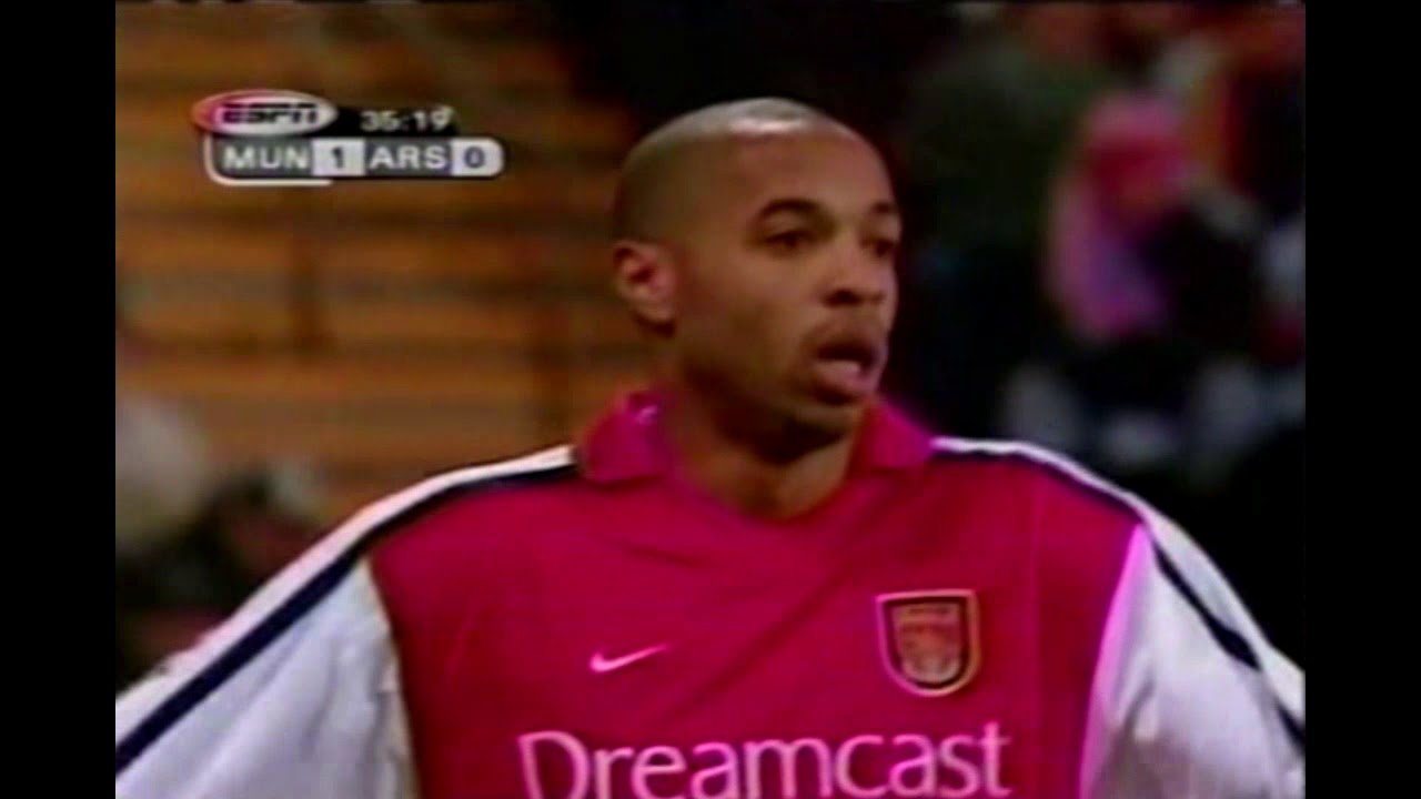 Thierry Henry vs Bayern Munich away CL 2000/01