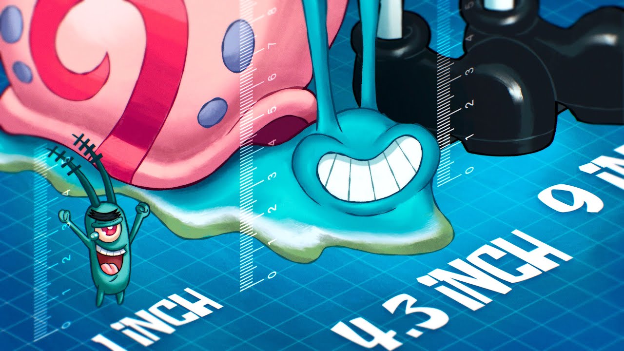 How Tall is EVERY Bikini Bottom Resident?