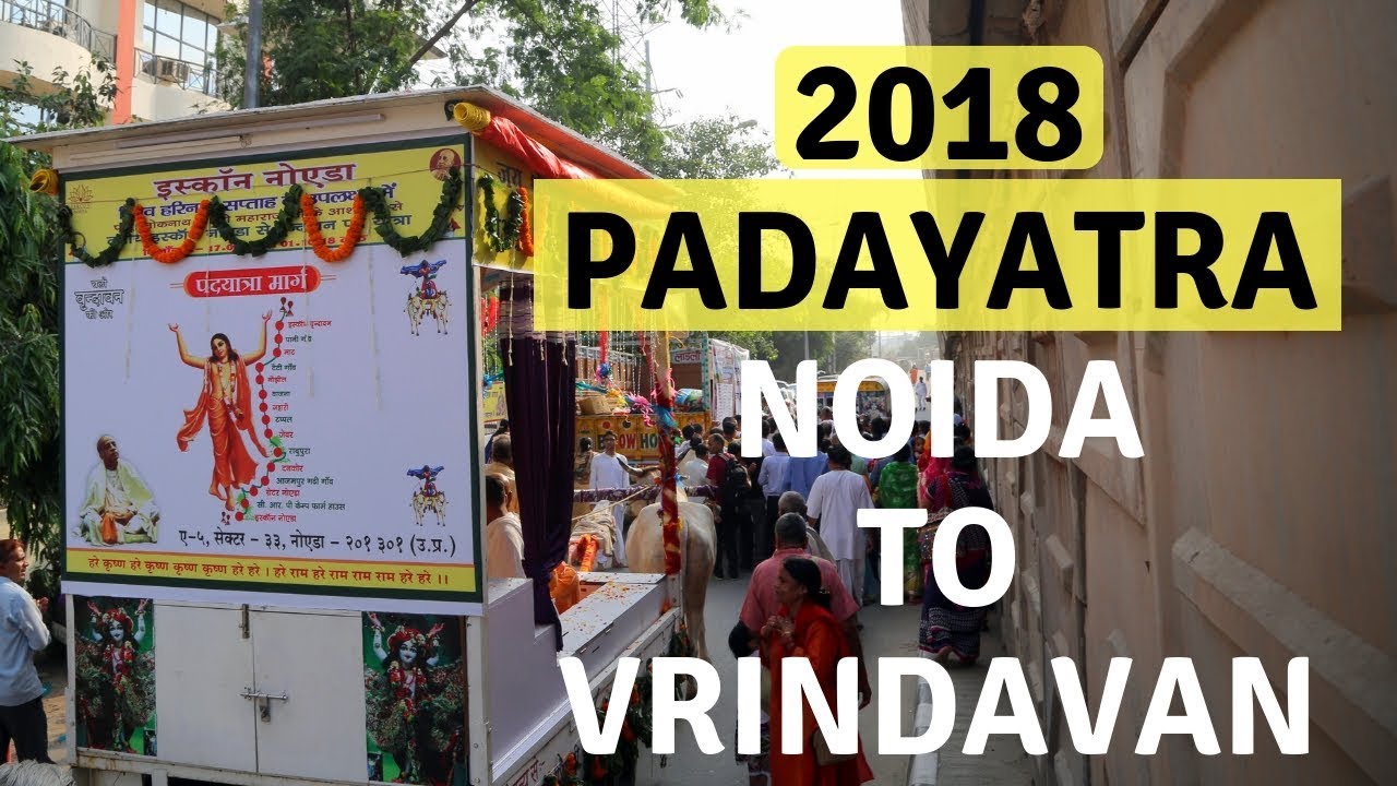 A Video about padayatra with ISKCON Noida Devotees