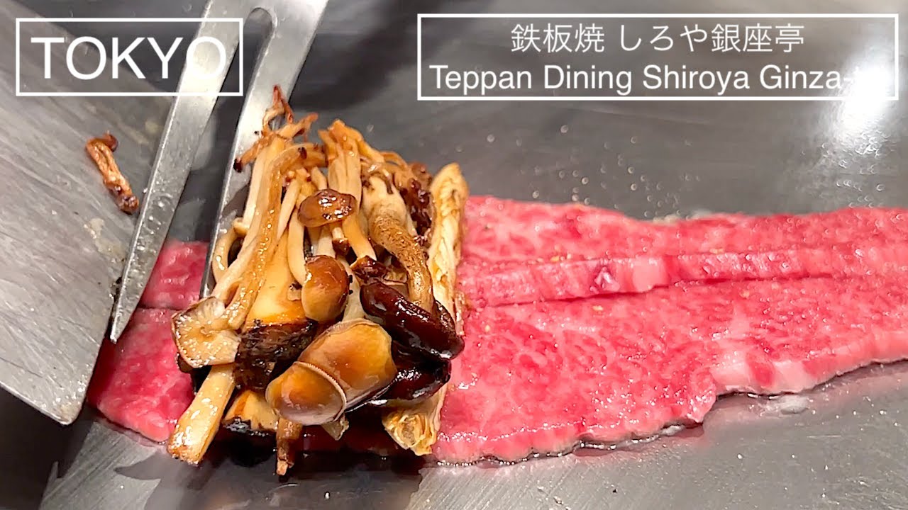 臨場感溢れる鉄板のステージでA5特選和牛と厳選旬食材の美食饗宴 - 鉄板焼 しろや 銀座亭 - 東京