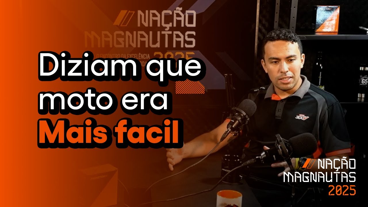 Mecânica de motos não é plano B