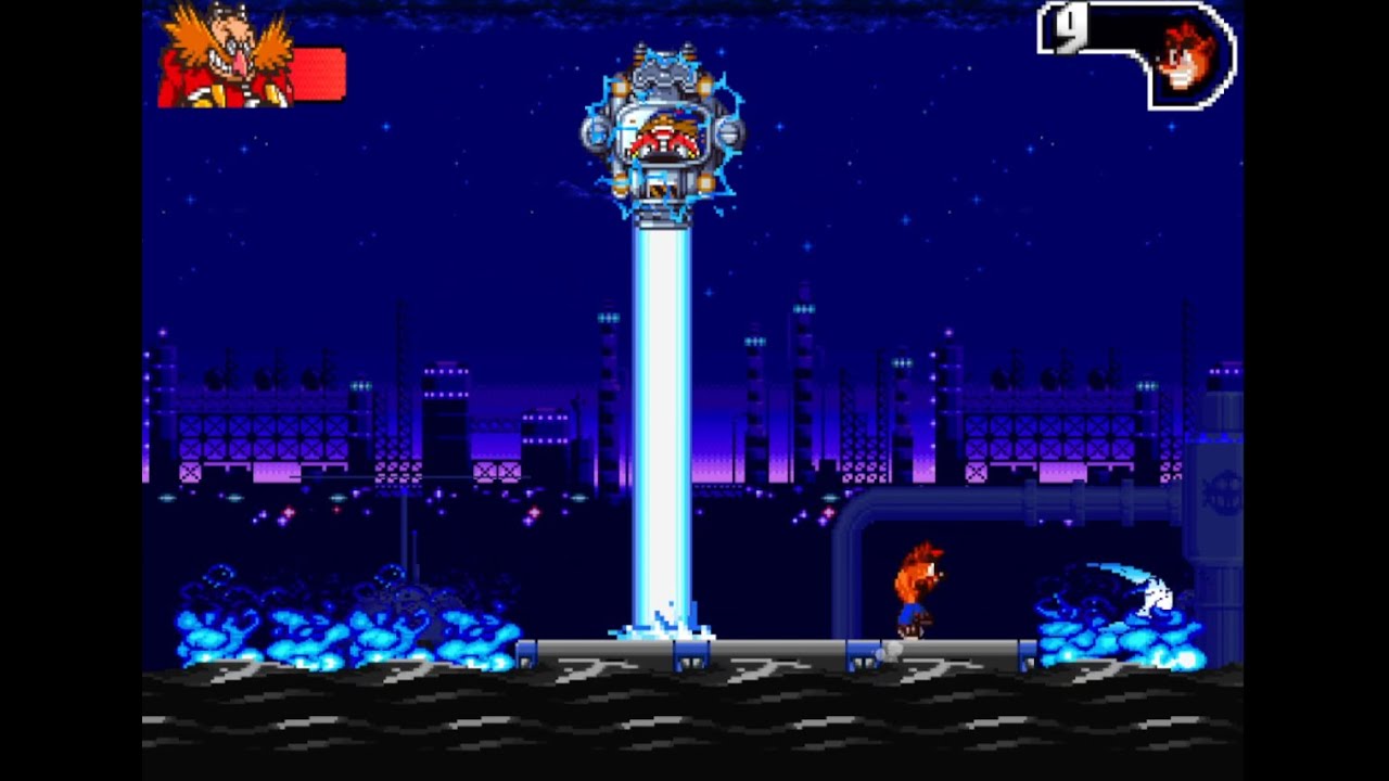Act 3 Eggman Red gem - airumu's Crash X Sonic: Warped Realms