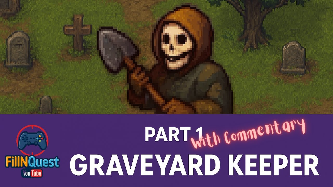 Graveyard Keeper Begins | Commentary & Cozy Vibes in the Underworld 🌒