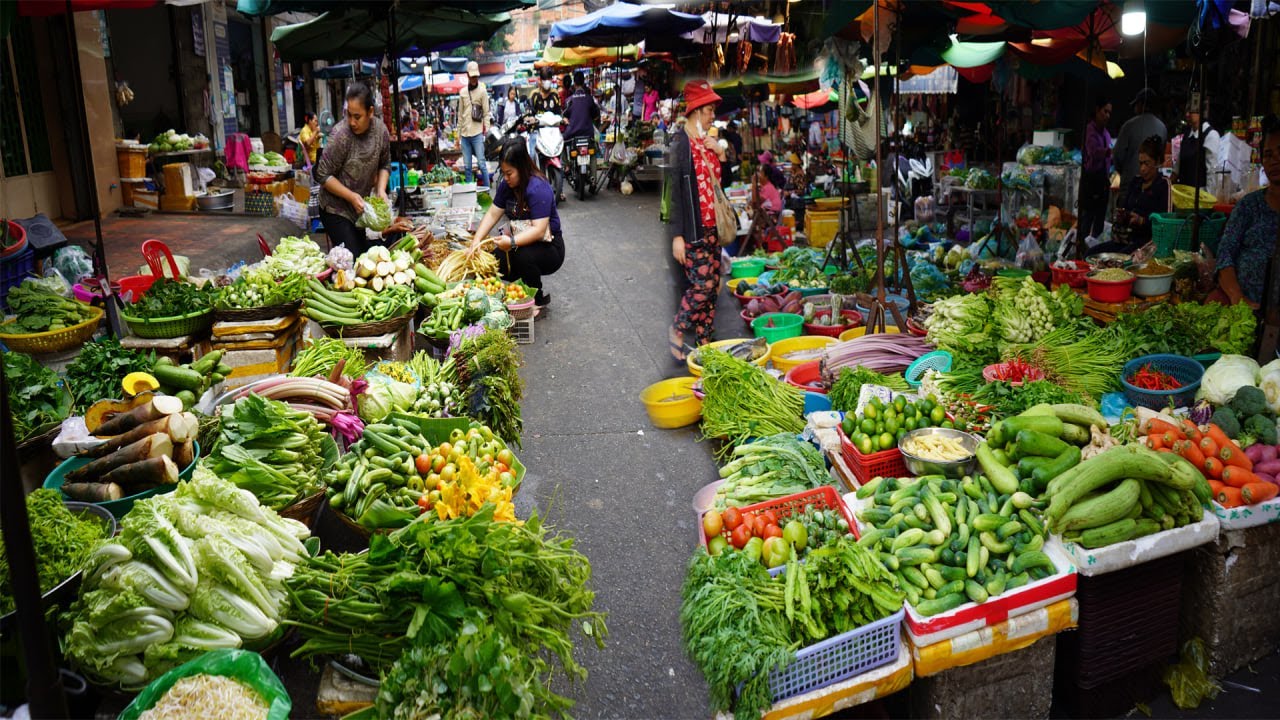 Countryside Food Vs Countryside Market In Oudong – Yummy Rural Food & Rural Market Tour 2026