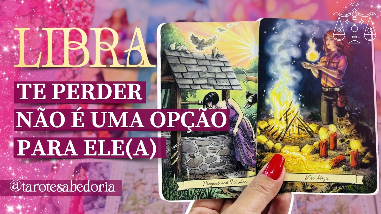 ♎ LIBRA 🤍🔥POR VOCÊ, ELE(A) ESTÁ DISPOSTO(A) A FAZER O QUE FOR PRECISO PARA TE TER🔥🤍