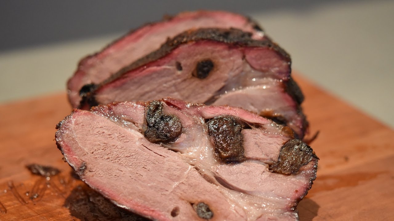 Pork Butt - sliced, not pulled. And stuffed! By HanksTrueBBQ.com