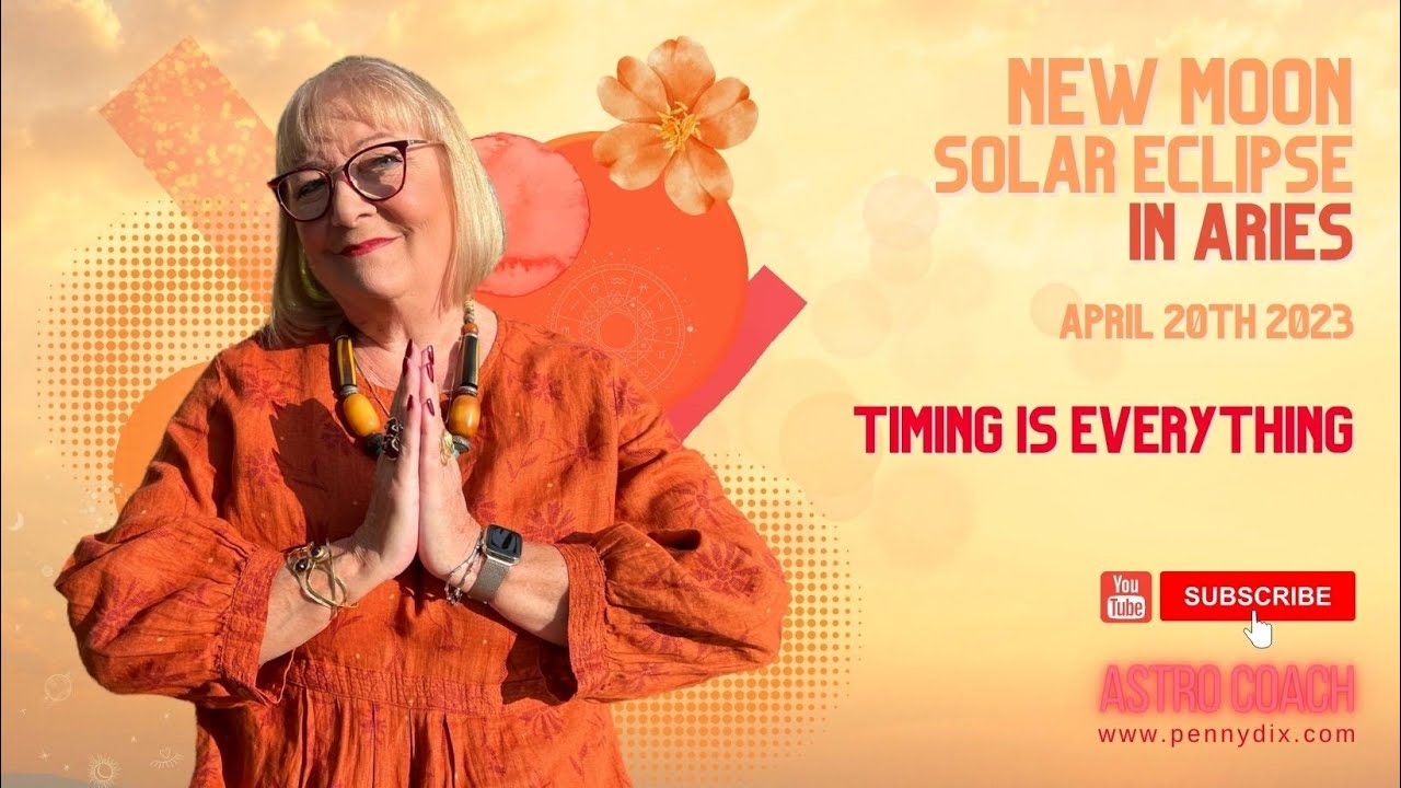 New Moon Solar Eclipse in Aries with Penny Dix