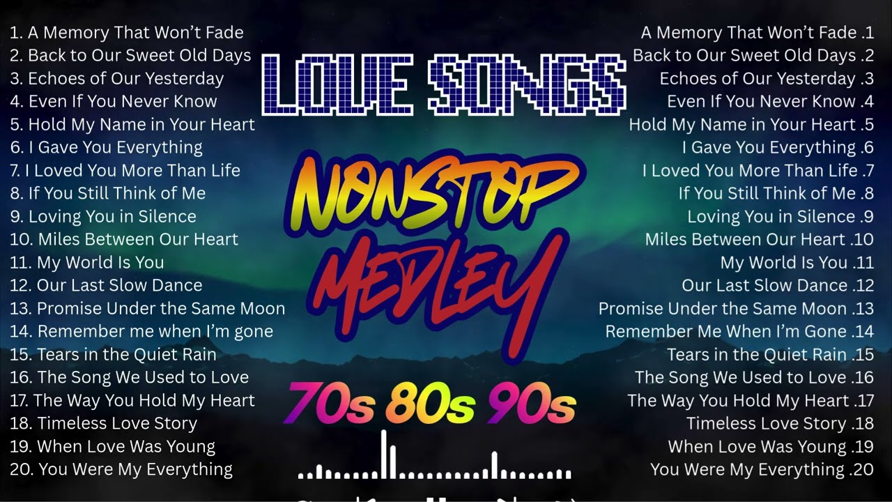 Slow Rock Love Songs 70s 80s 90s | Nonstop Slow Rock Pinoy Medley 💓 Best Lumang Tugtugin
