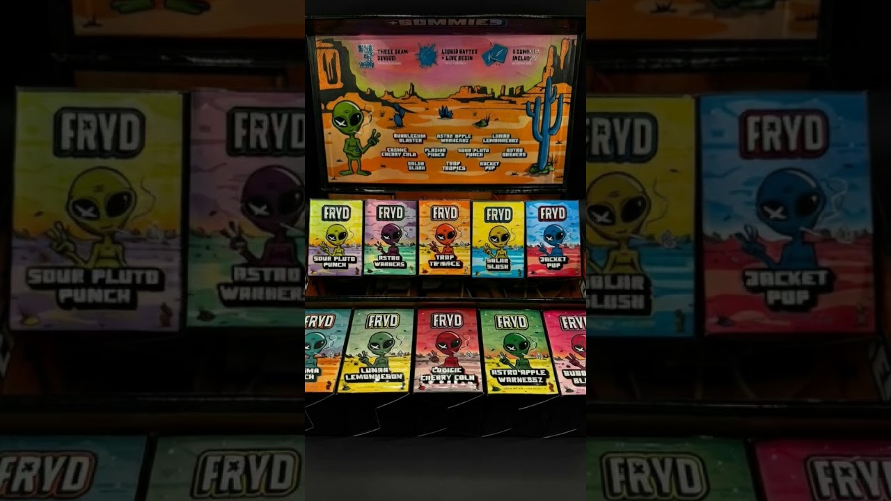 Try the NEW FRYD 3G + FREE EDIBLE GUMMIES! 🍬🔥#FRYD3G #EdibleGummies #VapeDeal #FreeGummies #THC